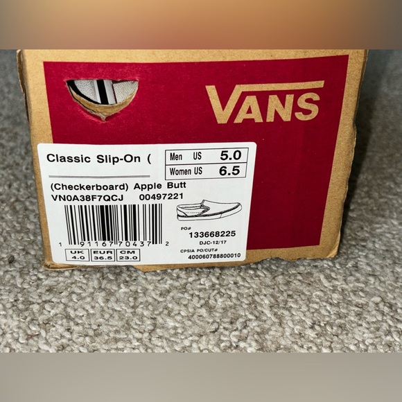 Vans Classic Slip On - Checkered Apple Butt - Picture 12 of 12